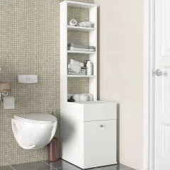 HANAH HOME Nessa - White kopalniška omarica