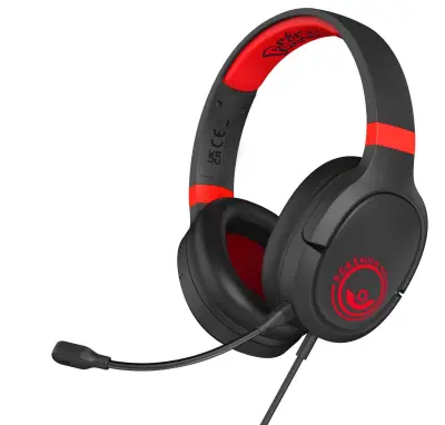 OTL Technologies PK0879 Pokémon Poké Ball Black Pro G1 žične igralne slušalke