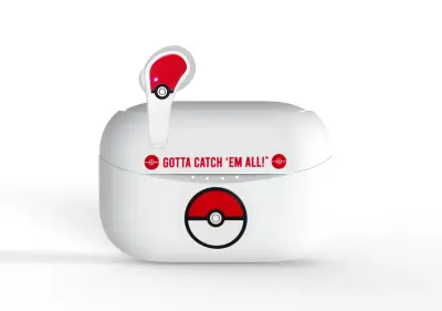 OTL POKÉMON POKEBALL drsne TWS brezžične slušalke