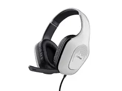 TRUST Gaming Gxt 415PS Zirox Lahke žične igralne slušalke za PlayStation 5 konzole s 50mm gonilniki, 3,5mm priključek, 1,2m kabel, zložen mikrofon - b