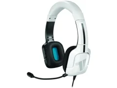 Tritton Kunai+ - žične igralne slušalke z mikrofonom za PS5/PS4/PC/MAC/Switch/Mobile - Gamer slušalke z mikrofonsko belo