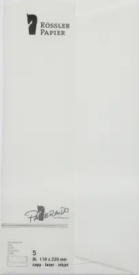 KUVERTA AMERICAN PAPERED DL 5 ENOT BELA