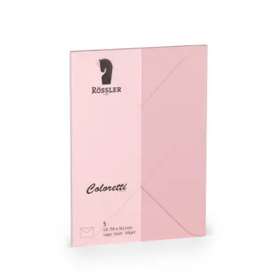 KUVERTA C6 MINISTER COLORETTI 5 EN ROZA