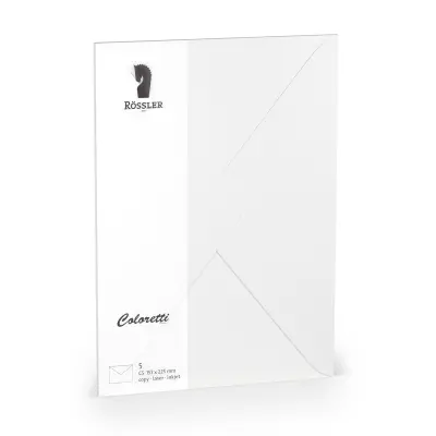 KUVERTA C5 COLORETTI 5 ENOT BELA