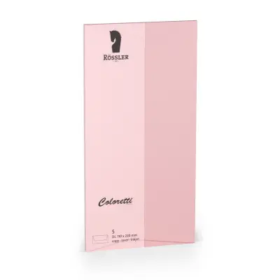 COLORETTI AMERICAN DL KUVERTA 5 ENOT ROZA