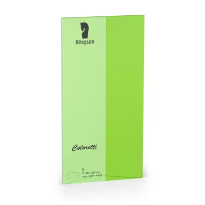 KUVERTA DL AMERICANO COLORETTI 5 ENOT LIMETA ZELENA