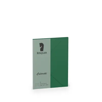 KUVERTA C7 COLORETTI 5 ENOT TEMNO ZELENA