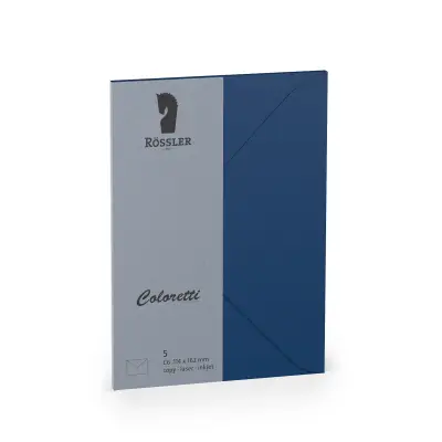 KUVERTA C6 MINISTAR COLORETTI 5 ENOT MODRI JEANS