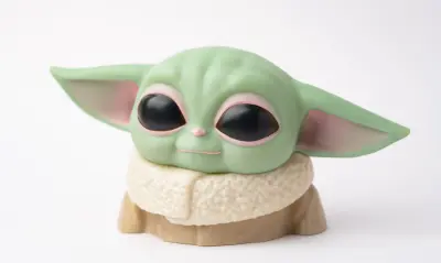 Paladone The Mandalorian Child Grogu Baby Yoda namizna svetilka, večbarvna