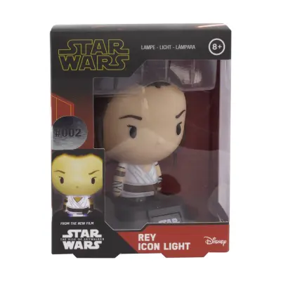 Paladone Rey Icon Light Star Wars Zbirateljski predmeti, idealni za otroške spalnice, pisarne in domače popkulturno igralno blago