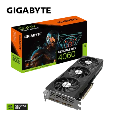 Grafična kartica GIGABYTE GeForce RTX 4060 Gaming OC 8G, 8GB GDDR6, PCI-E 4.0