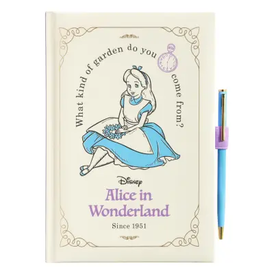 PREMIUM A5 ZVEZEK S PISALO DISNEY ALICA V ČUDEŽNI DEŽELI