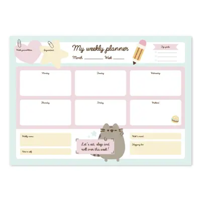 A3 TEDENSKI PLANER ZVEZEK PUSHEEN