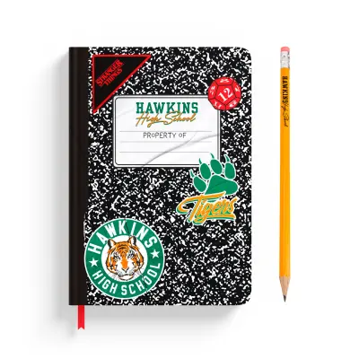 CUADERNO PREMIUM A5 STRANGER THINGS SESTAVAK CON LAPIZ