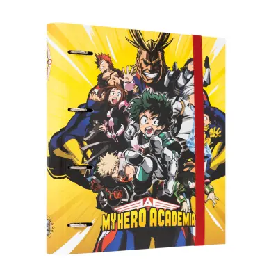 CARPETA 4 ANILLAS PREMIUM MY HERO ACADEMIA
