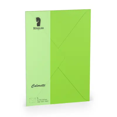 PAPIRNA KUVERTA 5 ENOT ZELENA