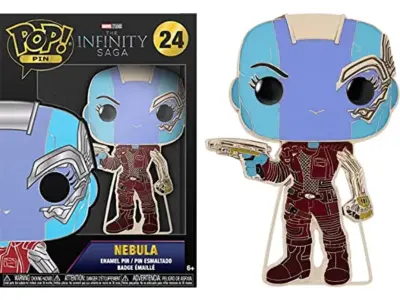 Loungefly pop! Velika emajla Pin Marvel Infinity Saga: Nebula - megla - Avengers Infinity War broška