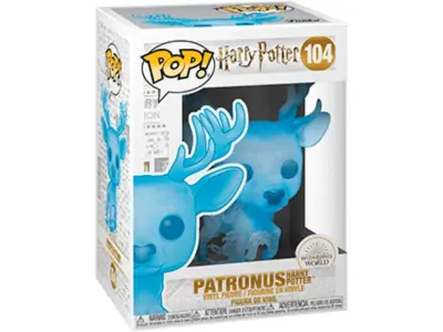 Loungefly pop! Pin Harry Potter: Patronus - zbirateljska broška za nahrbtnike in torbe