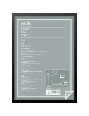 OKVIR A4 29,7 x 21 CM ČRN MDF