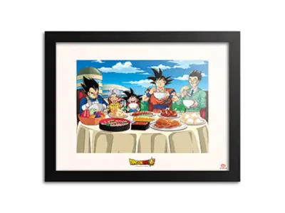 Art Print Dragon Ball Super Universe Feast - slika z okvirjem
