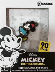 Paladone Disney Mickey Mouse 90 let - značka Minnie Mouse iz emajla