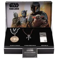 STAR WARS THE MANDALORIAN REPLICAS OBESEK MITOZAVR, MEDALJA GALAKTIČNEGA CESARSTVA IN ZNAK BESKAR