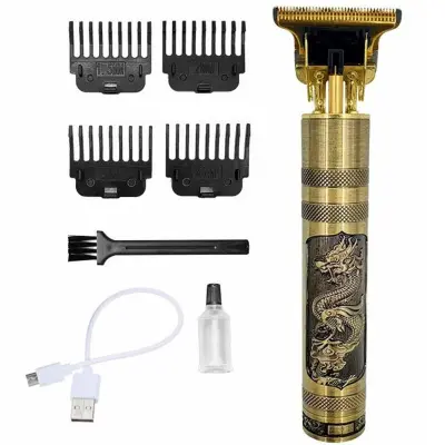 RETRO akumulatorski 1200mAh brivnik in strižnik prirezovalnik USB zmaj