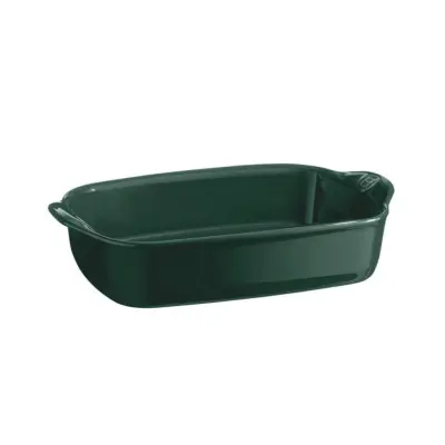 Pekač 30x19cm / 1,55l / zelen / keramika