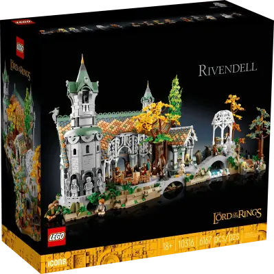 LEGO Icons 10316 Rivendell (Gospodar prstanov)