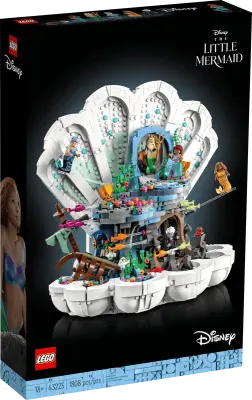LEGO Disney 43225 Kraljevska školjka Male morske deklice
