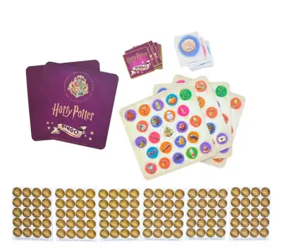 Paladone Harry Potter Bingo | Uradno licenčno blago iz filmov o čarovniškem svetu o Harryju Potterju (PP9642HP)