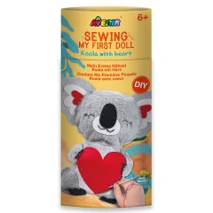 Šivanje moje prve lutke - Koala s srčkom D1