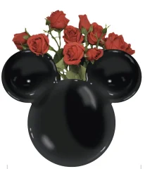 Disney Classic - Zbirateljske - Vaze - Stenska vaza v obliki Disneyja - Mickey