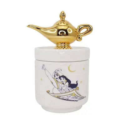KERAMIČNI KOZAREC S 3D POKROVOM DISNEY 100 ALADDIN GENIO LAMP