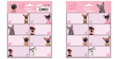 STUDIO PETS DOGS LEPILNE ETIKETE 2019