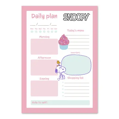 NOTEPA ZA NAMIZJE SNOOPY