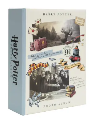 FOTO ALBUM 100 ŽEPKOV 10X15 CM HARRY POTTER