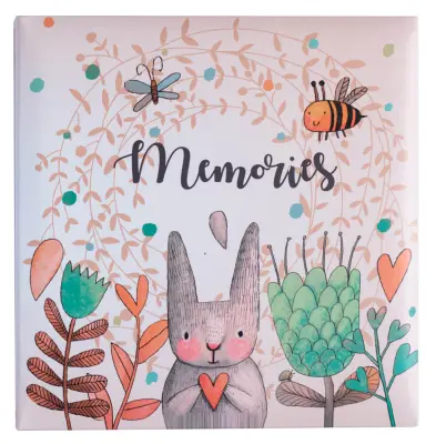 ALBUM FOTO 200 BOLSILLOS 10X15CM CUTE RABBIT