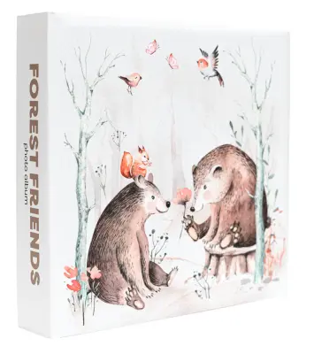 ALBUM FOTO 200 BOLSILOS 10X15CM FOREST FRIENDS