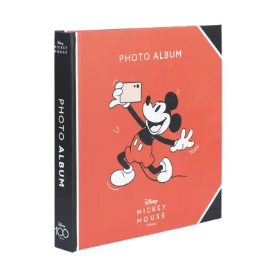 FOTO ALBUM 16X16CM 24 SAMOLEPILNIH STRANI DISNEY MICKEY 100. OBLETNICA