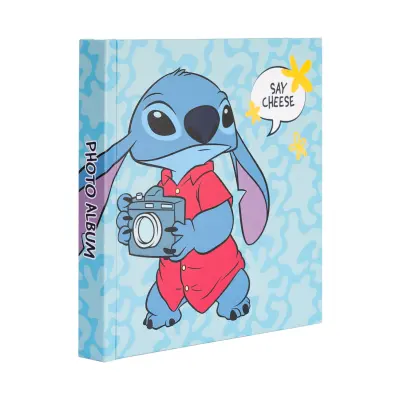 FOTO ALBUM 16X16CM 24 SAMOLEPILNIH STRANI DISNEY STITCH TROPICAL