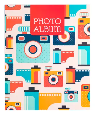 ALBUM FOTO SOFT 48 BOLSILLOS 13X20CM VINTAGE KAMERA