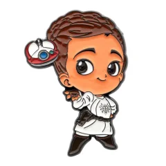 STAR WARS OBI-WAN KENOBI PRINCESA LEIA IN LOLA CHIBI pin