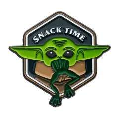STAR WARS THE MANDALORIAN THE CHILD GROGU ČAS ZA PRIGRIZEK pin