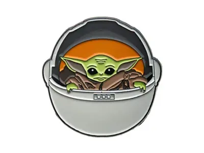 Star Wars: The Mandalorian The Child Collector Pin | Uradna zbirateljska emajlirana značka Vojne zvezd