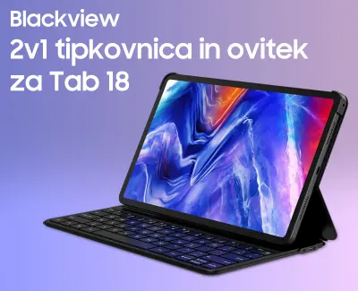 Blackview 2v1 Bluetooth ovitek in magnetna tipkovnica za Tab18 US verzija