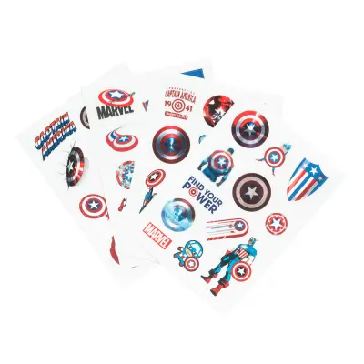 NALEPKE ZA PONOVNO UPORABO MARVEL CAPTAIN AMERICA