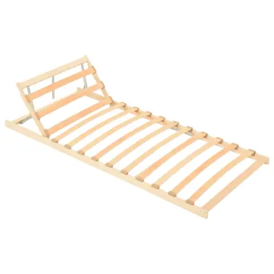 vidaXL Letveno dno za posteljo 13 letvic nastavljivo 80x200 cm