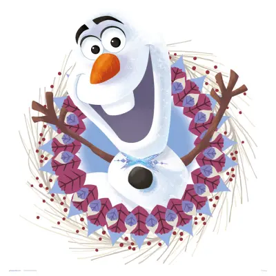 TISK 30X30 CM DISNEY ZAMRZNJENI OLAF