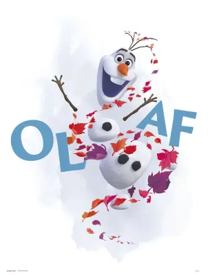 TISK 30X40 CM DISNEY ZAMRZNJENI OLAF